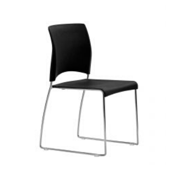 Buy VENU SLED CHAIR - PP SEAT & BACK | Direct Office Furniture